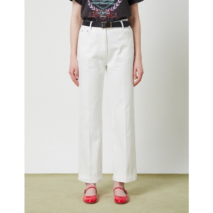 세미 부츠컷 데님 팬츠 C241PSA405