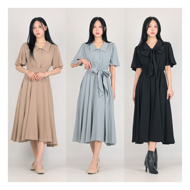 보타닉가든 바이 파슨스 24SS 클래식 벨티드 원피스