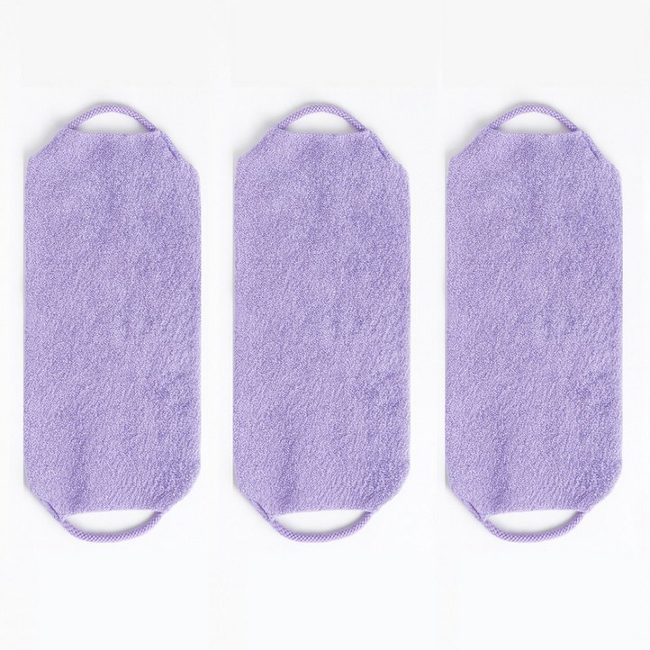 럭키페니 셀프 등밀이타올, 1개, 3개입, 라벤더