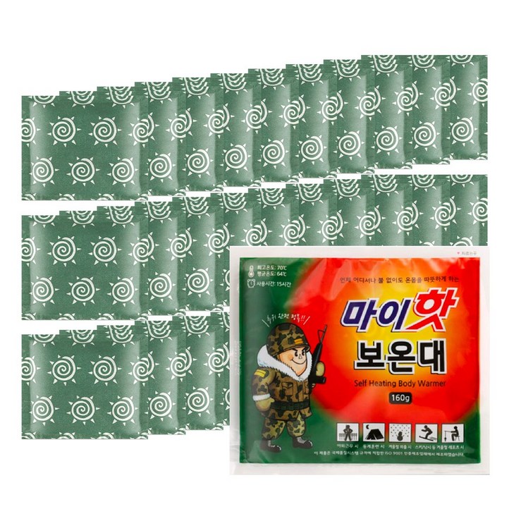 다봉산업 마이핫보온대 160g, 30개 다봉산업 마이핫보온대 160g, 30개