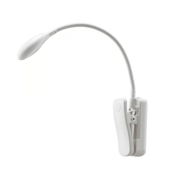 이케아 독서등 에바레드 집게조명 무선 건전지 북라이트