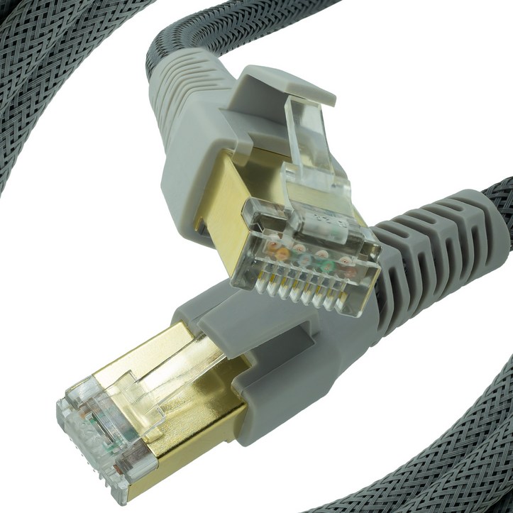 리체비티 CAT8 랜선 SFTP 기가 이더넷 인터넷 케이블, 2m, 2개
