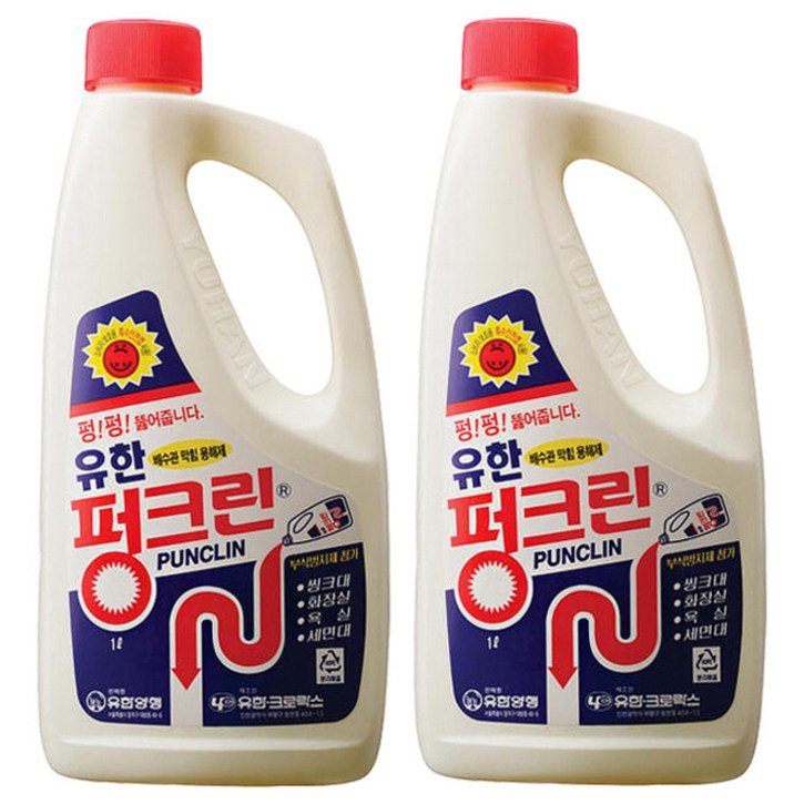 유한락스 펑크린 배수구세정제