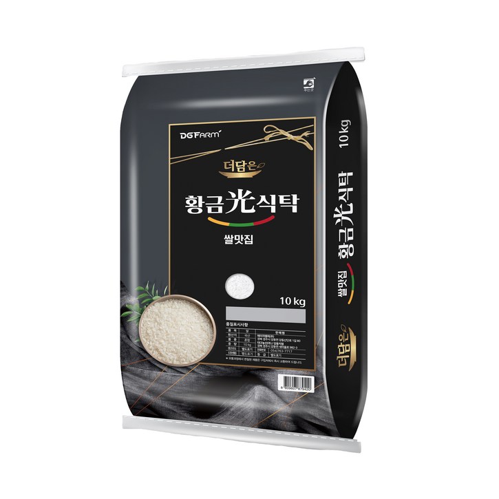 더담은 황금빛식탁 백미, 10kg, 1개