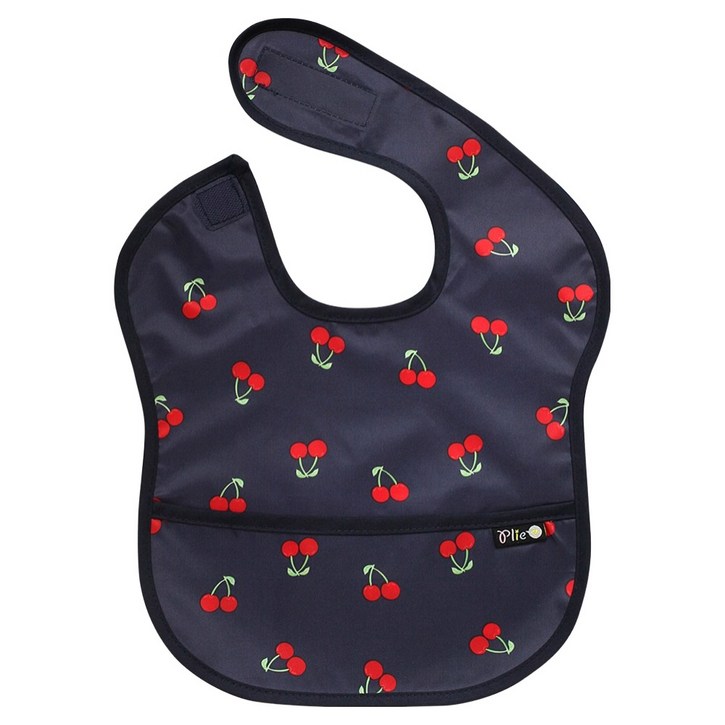 플리에 유아용 방수 이유식 턱받이