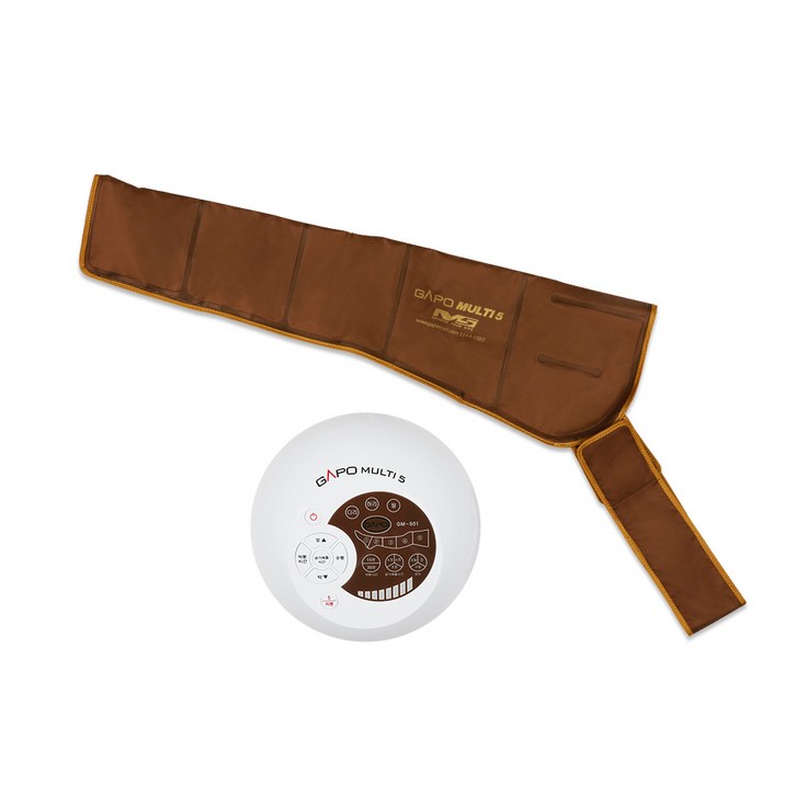 가포 사지압박 순환장치 본체 팔커프 세트 브라운