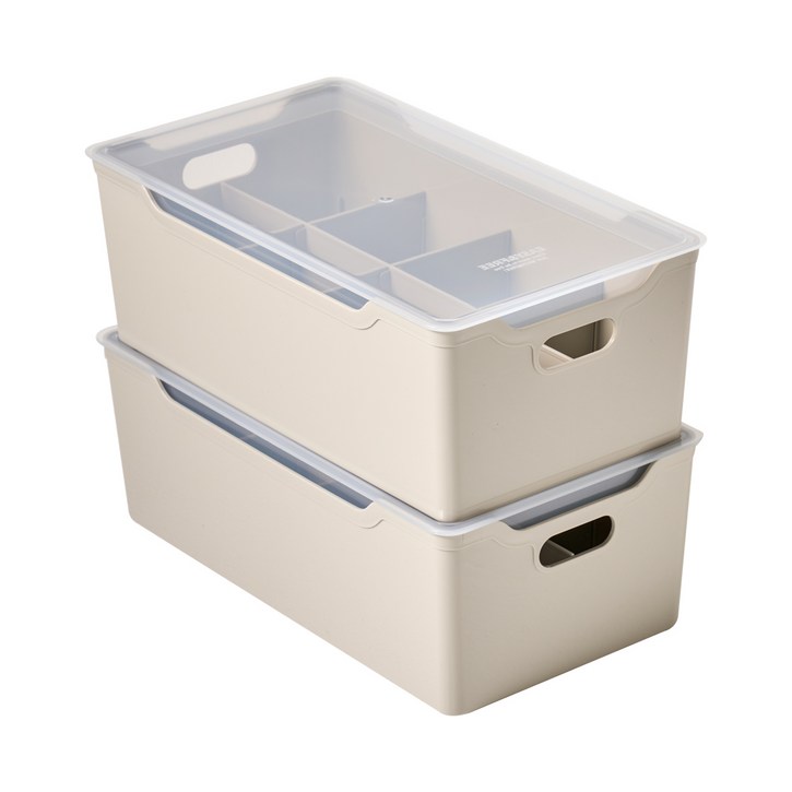 이지앤프리 코지 리빙 박스 수납 정리함 소 칸