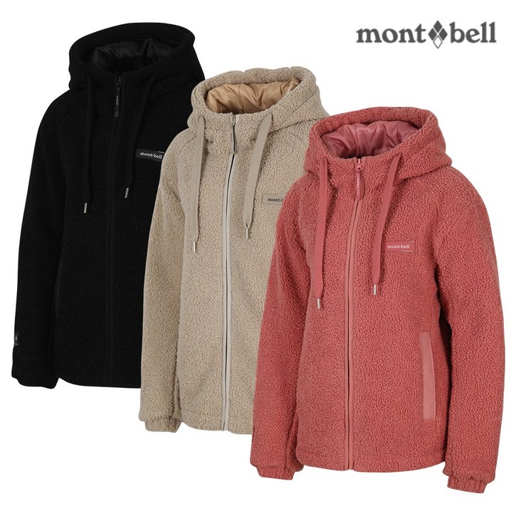몽벨 여성 노벨티 플리스 패딩_MW3GAWJF20