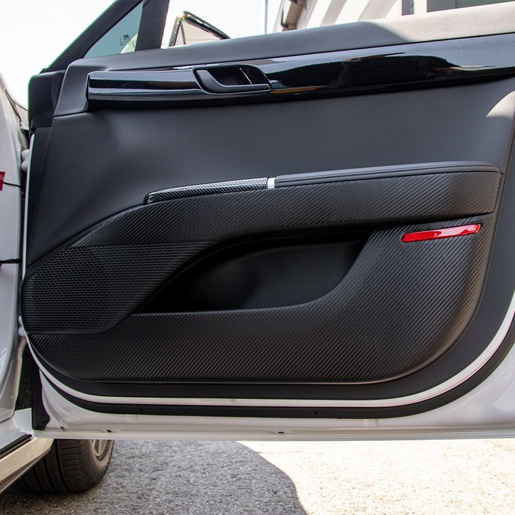 콘보이 현대 그랜저GN7 실내커버 도어커버 튜닝 인테리어몰딩, 카본 도어커버, 더뉴그랜저GN7