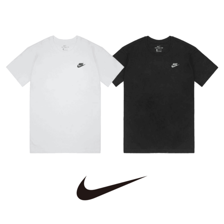 국내 매장판 나이키 NIKE 스포츠웨어 스우시 클럽 남자 여자 커플 공용반팔 러닝 런닝 NSW 반팔 티셔츠 반소매 티셔츠