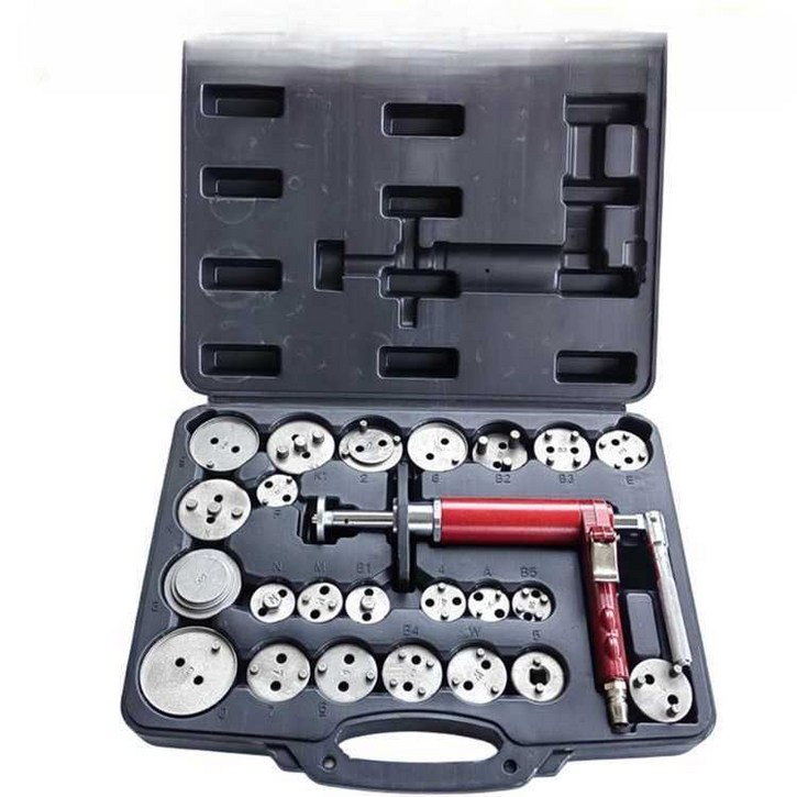공압식 브레이크패드 교체 공구세트 교환기 24피스
