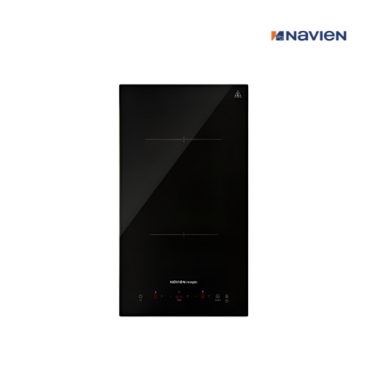 나비엔 매직 인덕션 2구 전기레인지 쿡탑 매립형 타공265x490, 빌트인, CEI150-02B2N