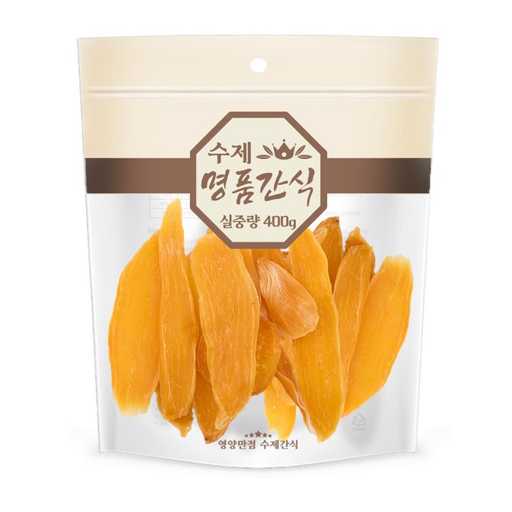 400g x2개세트 강아지가 환장하는 수제 고구마 간식, 400g, 2개, 고구마 슬라이스