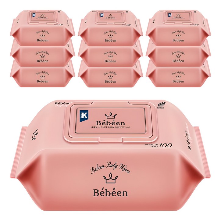 베베앙 시그니처 유아물티슈 캡형