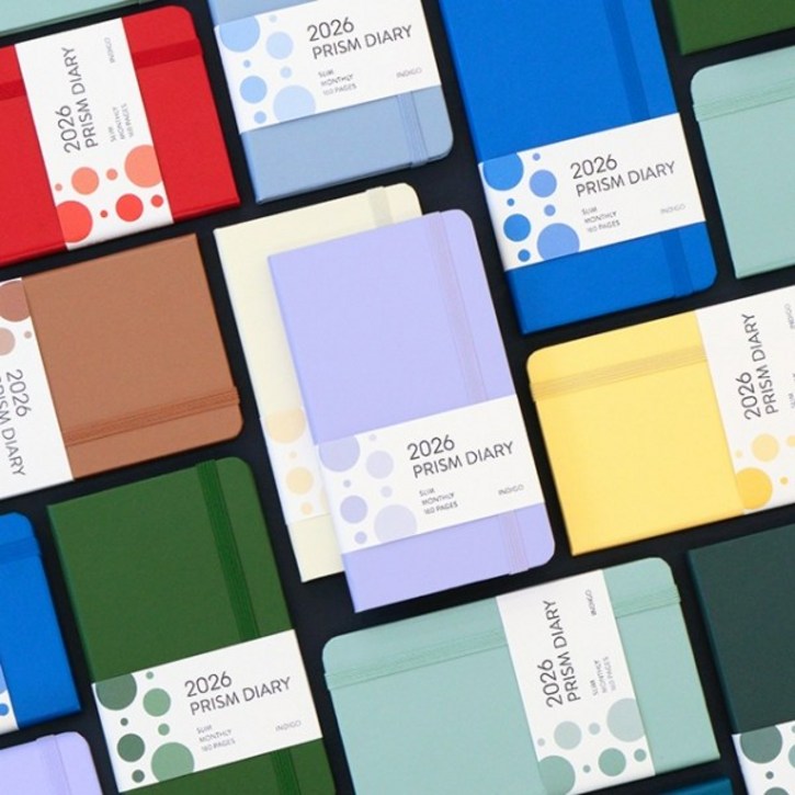2026 프리즘 슬림 먼슬리 다이어리