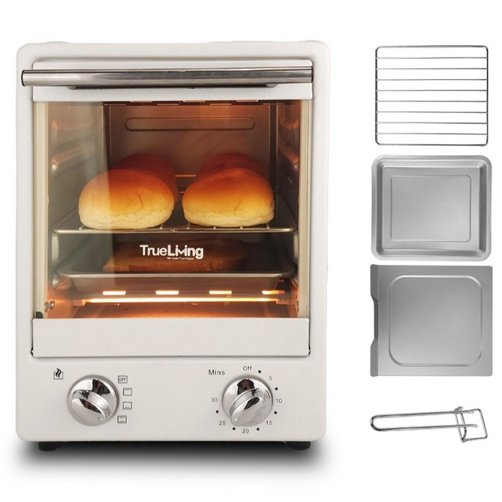 트루리빙 레트로 미니 오븐 12L