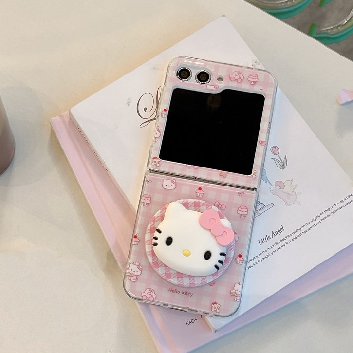 아펙시움 핸드폰케이스 갤럭시 z플립4 z플립5 z플립6 z플립7 맥세이프 실리콘 휴대폰케이스 케이크 고양이