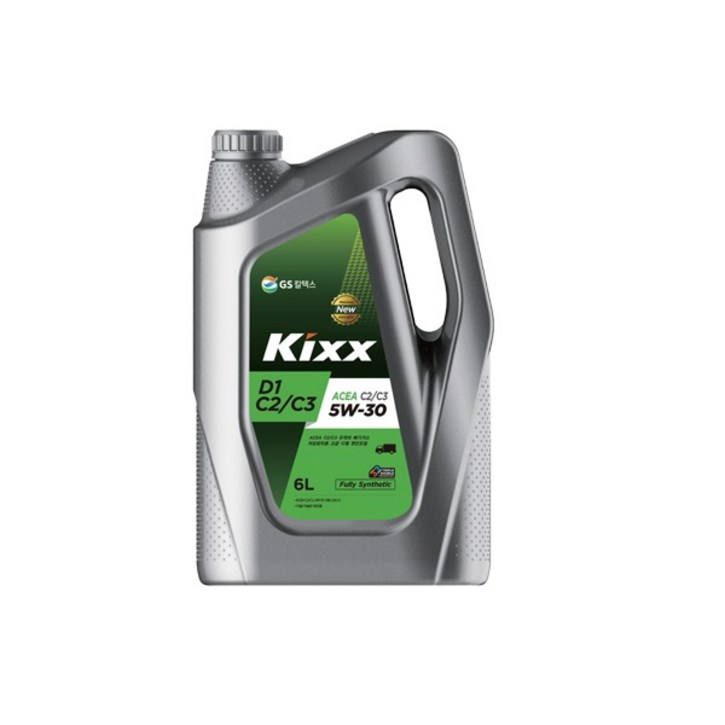 kixx D1 C2/C3 5W30 6L 디젤 엔진오일, kixx D1 C2/C3 5W30 6L, 5w30, 1개