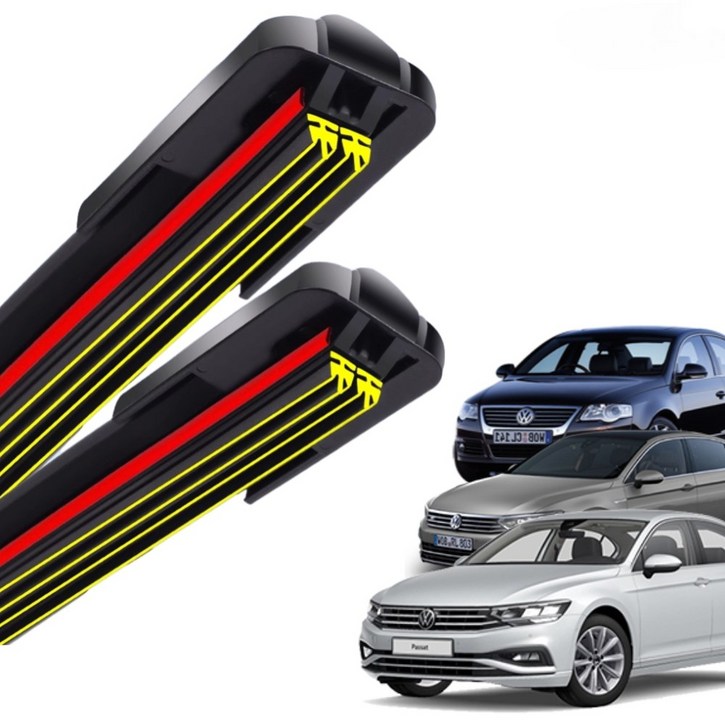 1+1 폭스바겐 파사트 6세대 7세대 8세대 GT 전차종 순정 호환형 초밀착 와이퍼 윈도우 브러쉬 와이퍼블레이드