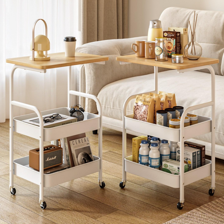 하이피러브 이동식 트롤리 수납 선반