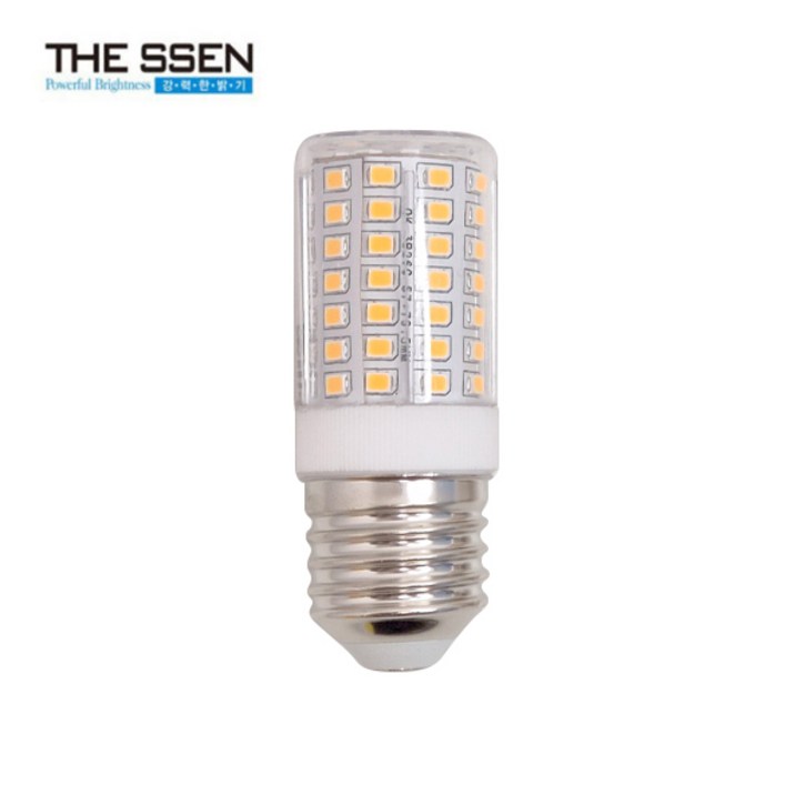 더쎈 LED 콘벌브 콘램프 옥수수전구 7W E26소켓, 전구색, 1개