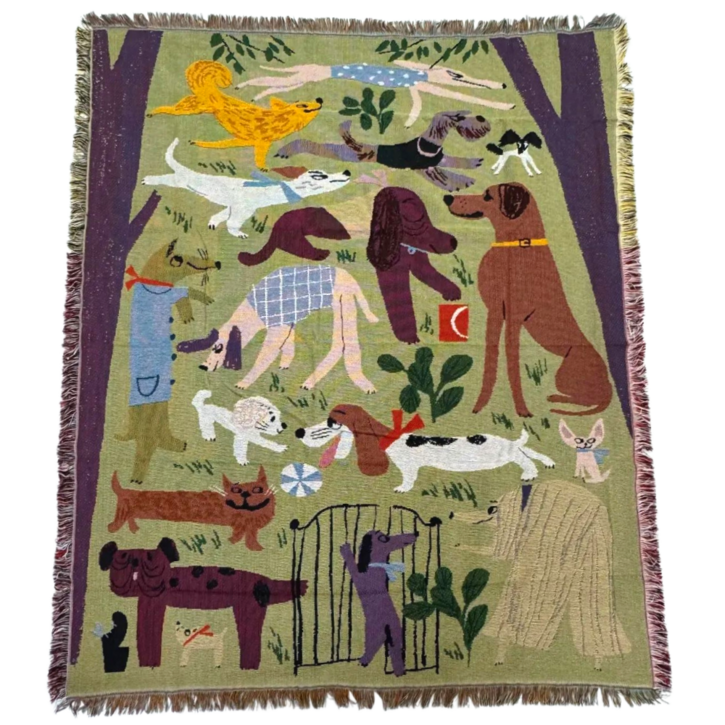 레아채 애니멀 인테리어 다용도 담요