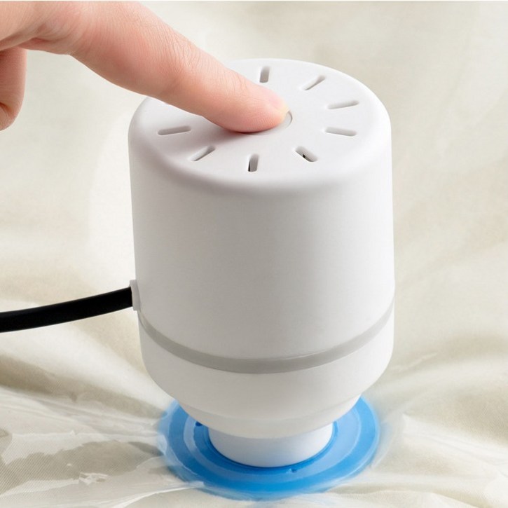 다기능 진공압축기 휴대용 에어펌프 압축팩 공기흡입기, 2개, 화이트