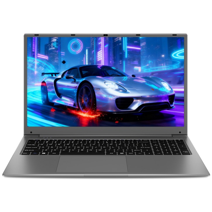 노트북 15.6인치 화면 대형 프로세서i3 8GB RAM 512GB SSD 사무용 WIN11 home, 회색, ESDYS1034, 512GB, 8GB, WIN11 Home