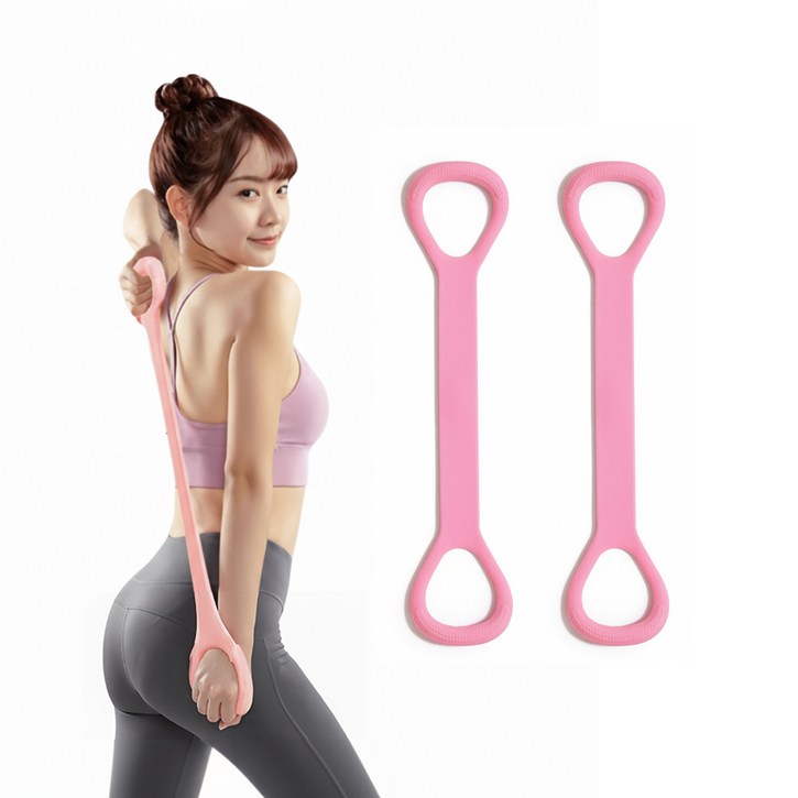 피트젠 바디라인 홈요가 고탄력 필라테스 밴드