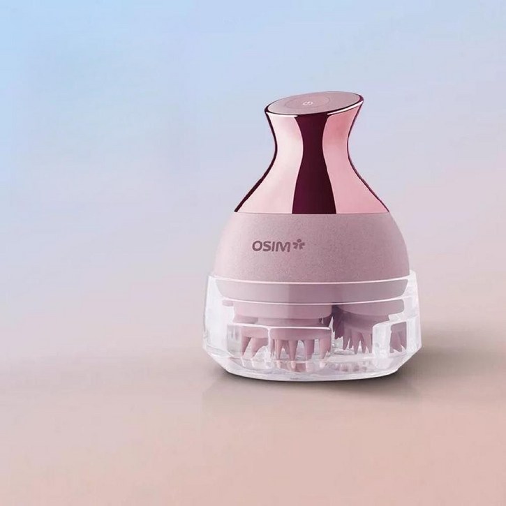 OSIM 두피 관리기 디바이스 부드러운 헤어 마사기 Scalp