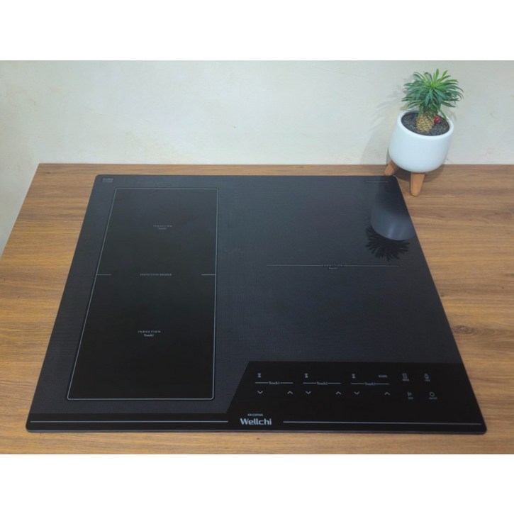 [전국무료방문설치] 웰치 KR-CI3700N 고화력 인덕션 매립형 빌트인 쿡탑 전기레인지 3구, 빌트인, 3700