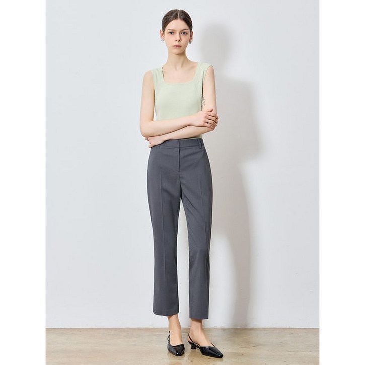 쉬즈미스 완벽한 쿨라인 스트레이트 베이직 팬츠 택가격 138000원