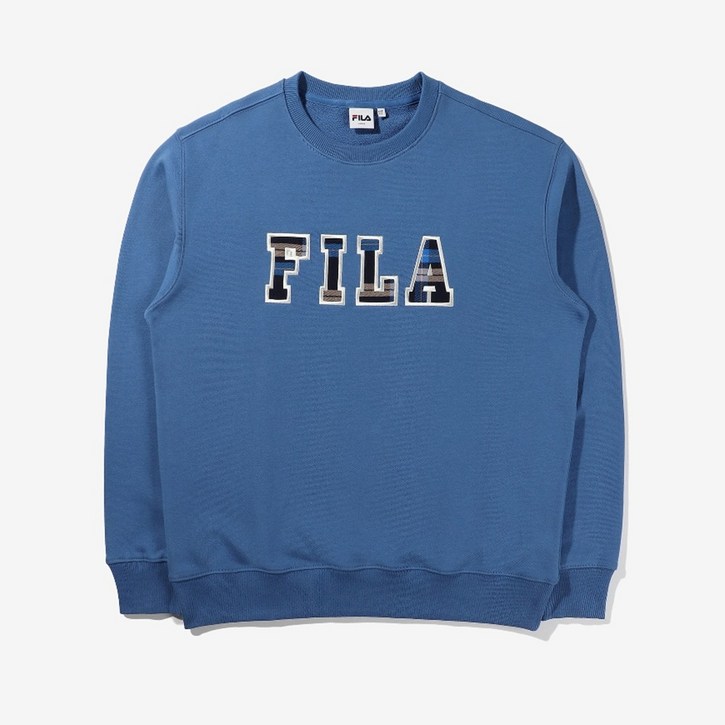 휠라 남여 공용 헤리티지 맨투맨 FS2POD4105X IDB