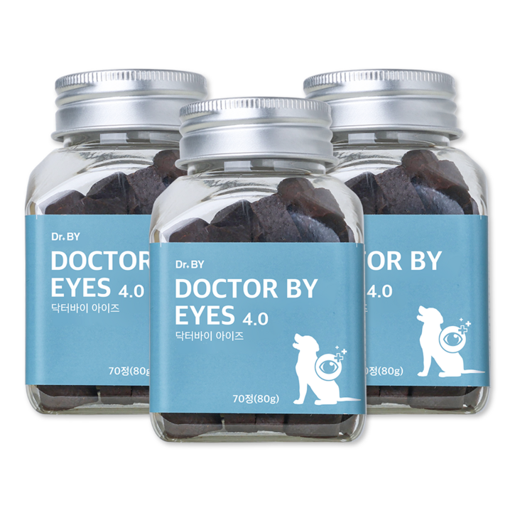 닥터바이 아이즈 강아지 눈 영양제 눈물 자국 냄새 루테인 보조제