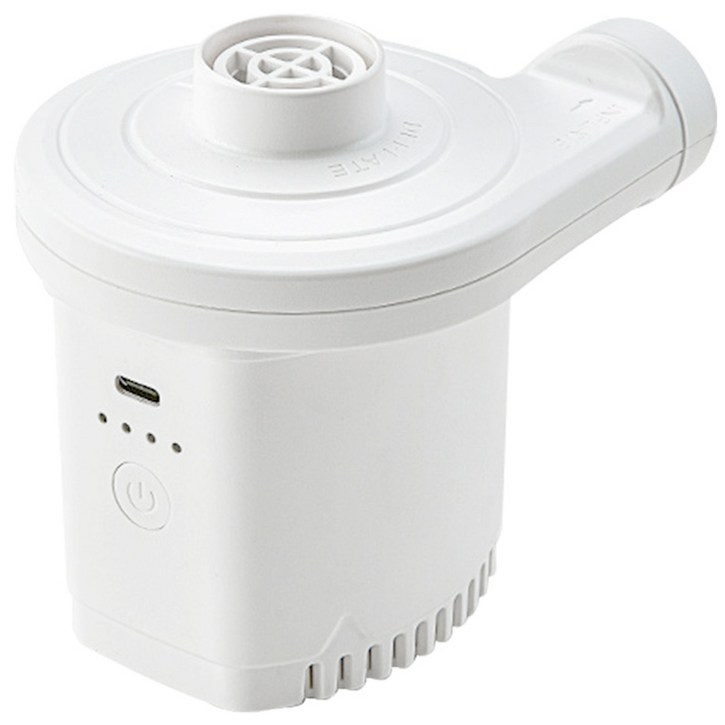 4세대 업그레이드 초강력 전동 에어 펌프 휴대용 미니 무선 공기 주입 배출 튜브 바람 자동 주입기 캠핑 압축 매트 에어 쇼파 가정용