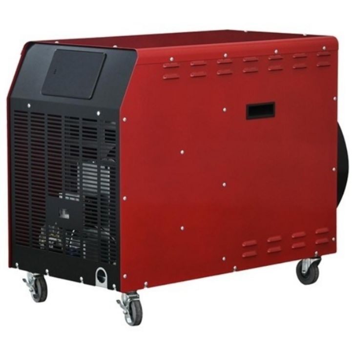 동일정밀 국산 열풍기 전기 온풍기 리모컨 음성안내 산업용 공장용 대형 현장 농업용, 100KF