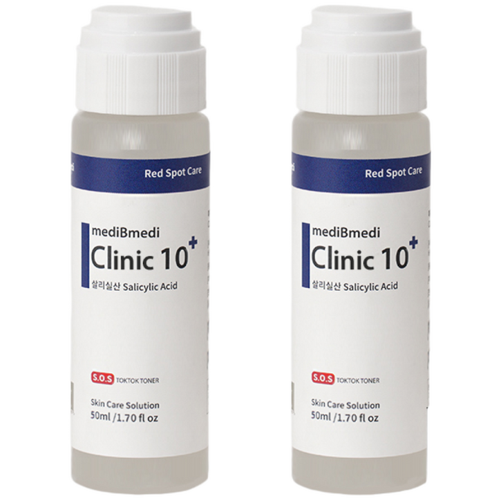 메디비 클리닉텐 플러스 톡톡이 좁쌀, 화농성, 붉은 스팟케어 스킨클리닉10 50ml, 50ml, 2개