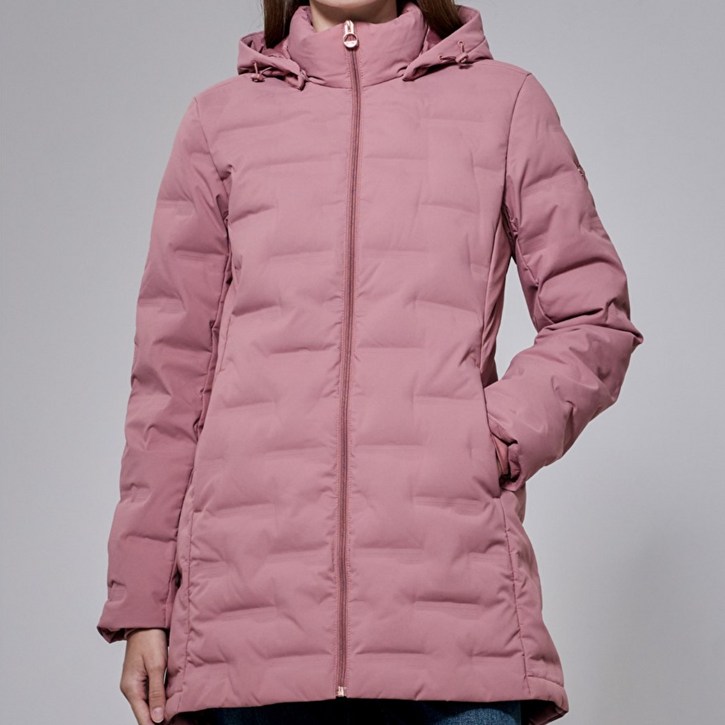 밀레골프 여성 UV차단 방풍 구스다운 스윙패딩 자켓