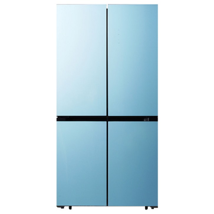 캐리어 클라윈드 피트인 4도어 고급형 냉장고 CRFSN566MFR 566L 방문설치, 민트, CRFSN566MFR