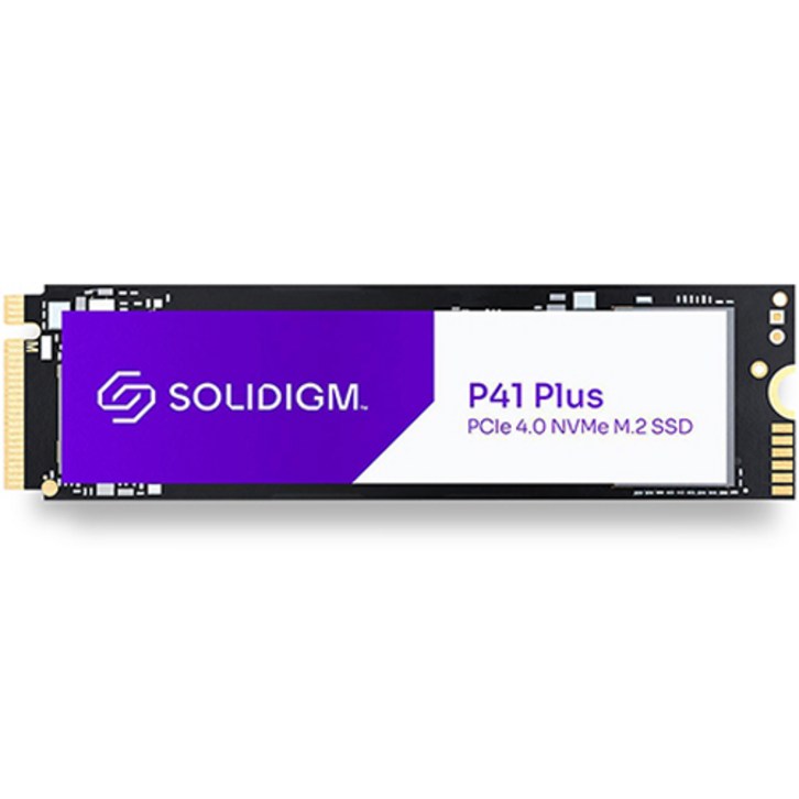 솔리다임 P41 PLUS M.2 NVMe Gen4 QLC SSD, 단일상품, 512GB - 쇼핑뉴스
