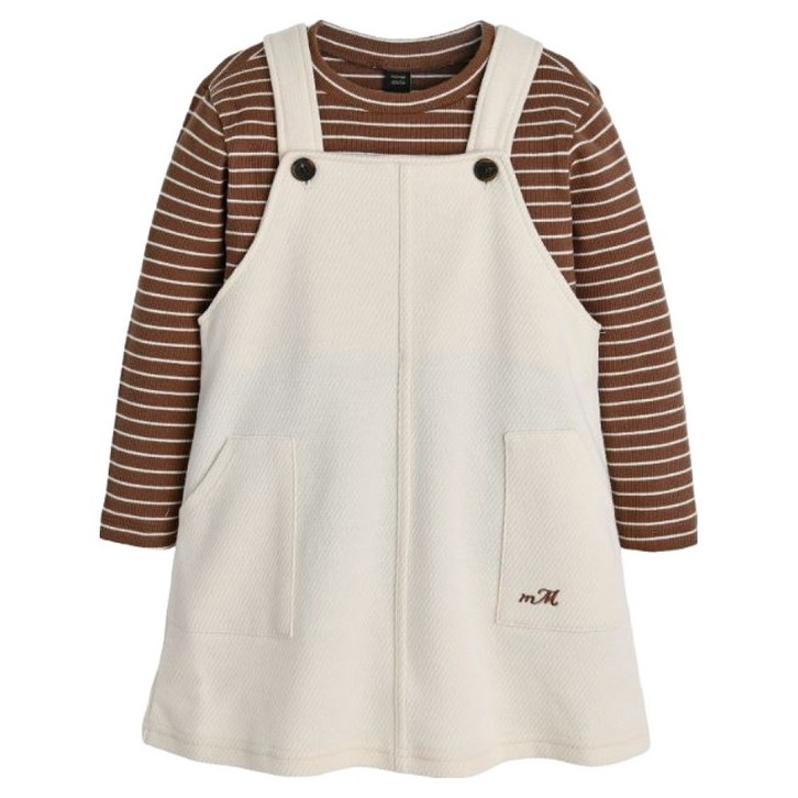 모이몰른 아멜리아 긴팔 상의  점퍼 스커트 세트