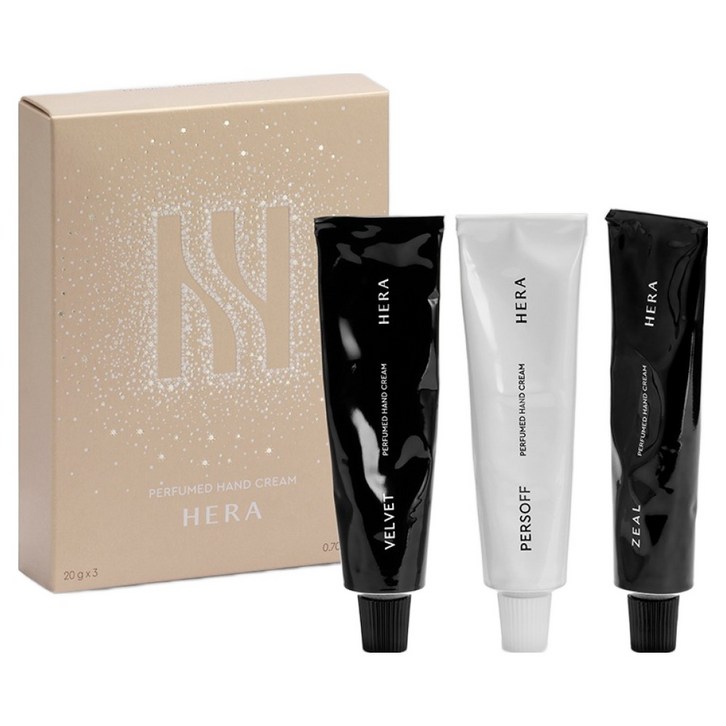 헤라 홀리데이 퍼퓸드 핸드크림 트리오 세트 60g