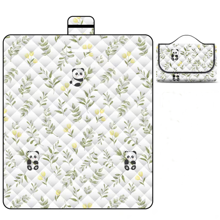 YAPOGI 2025 신제품 초음파 방수방습 캠핑매트, 판다