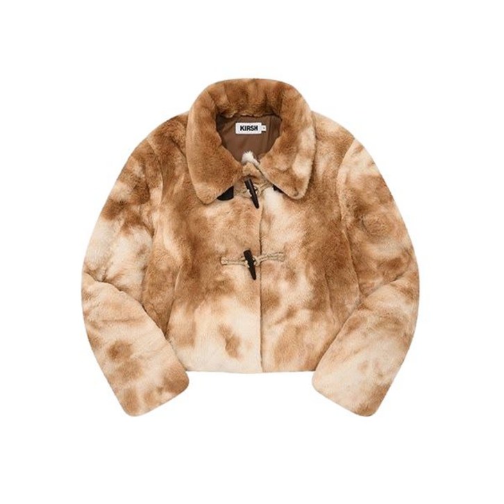 KIRSH 토글 포인트 크롭 퍼 자켓 멀티