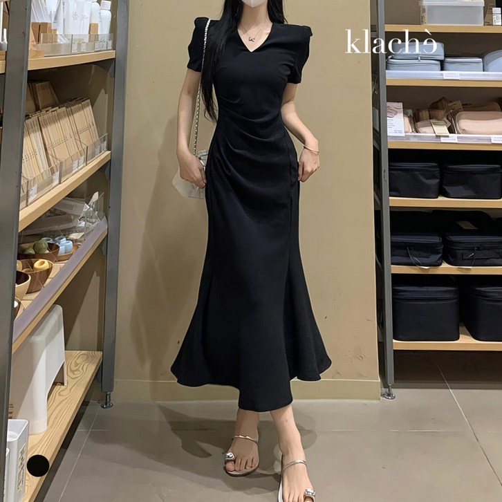 클라셰 머메이드실루엣원피스_B4M1328