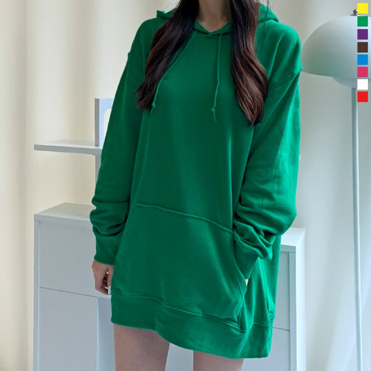 티데일리 젤란 쭈리 후드티 남여공용 무지 후드 티셔츠 S~2XL (8color)