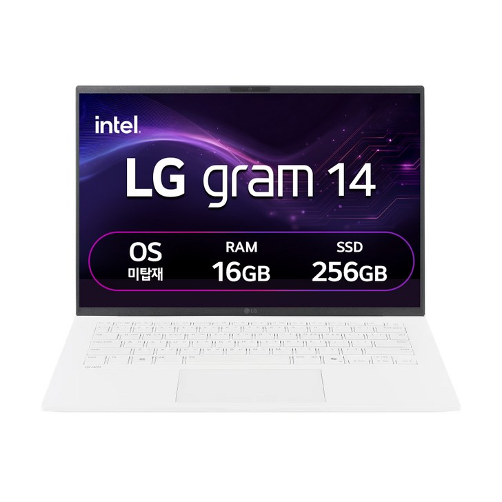 LG전자 2026 그램 14 코어 Ultra5, 에센스 화이트, 256GB, 16GB, Free DOS, 14ZD90SGX5VK