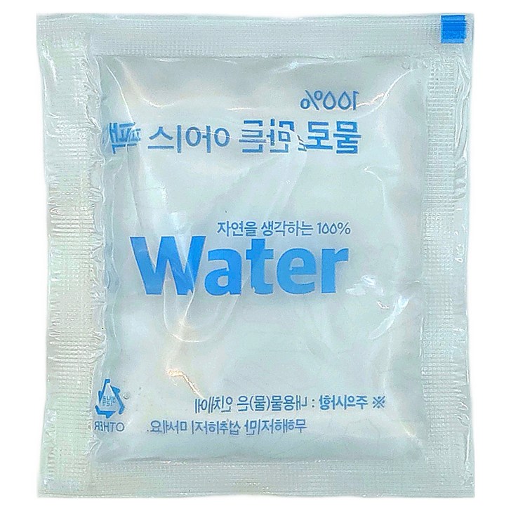 SPK 물 완제품 물 워터 아이스팩 소형 9 x 10 cm