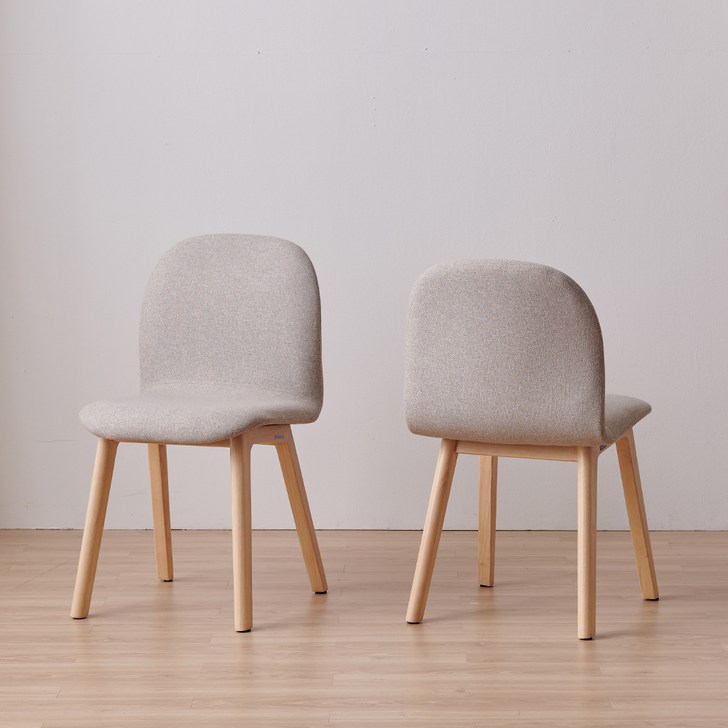 요즘공간 루나 소프트 패브릭 의자 방문설치