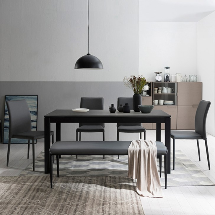 리바트 드레싱 유리식탁 방문설치